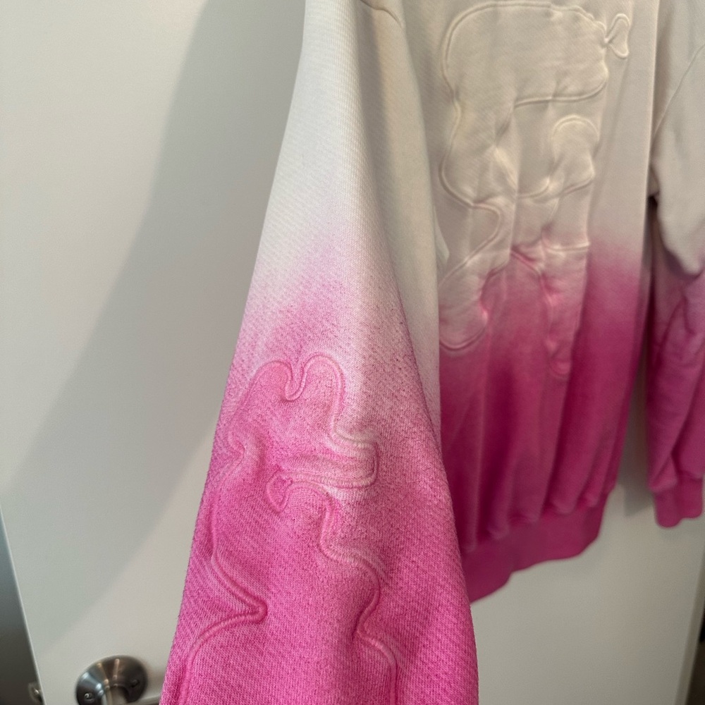 Off-White Ombre Pink and White Sweater - Picture 5 of 5